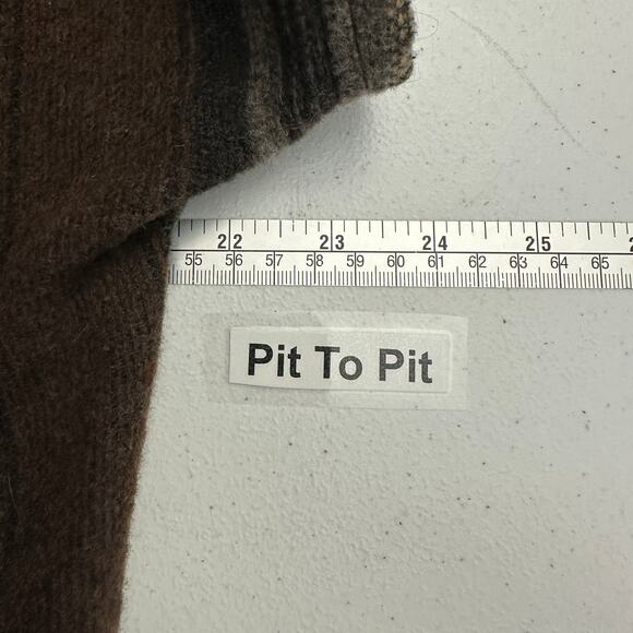 Rhonda Stark Womens Wool Blend Fringe Open Poncho Size M/L Western Boho - Picture 6 of 9